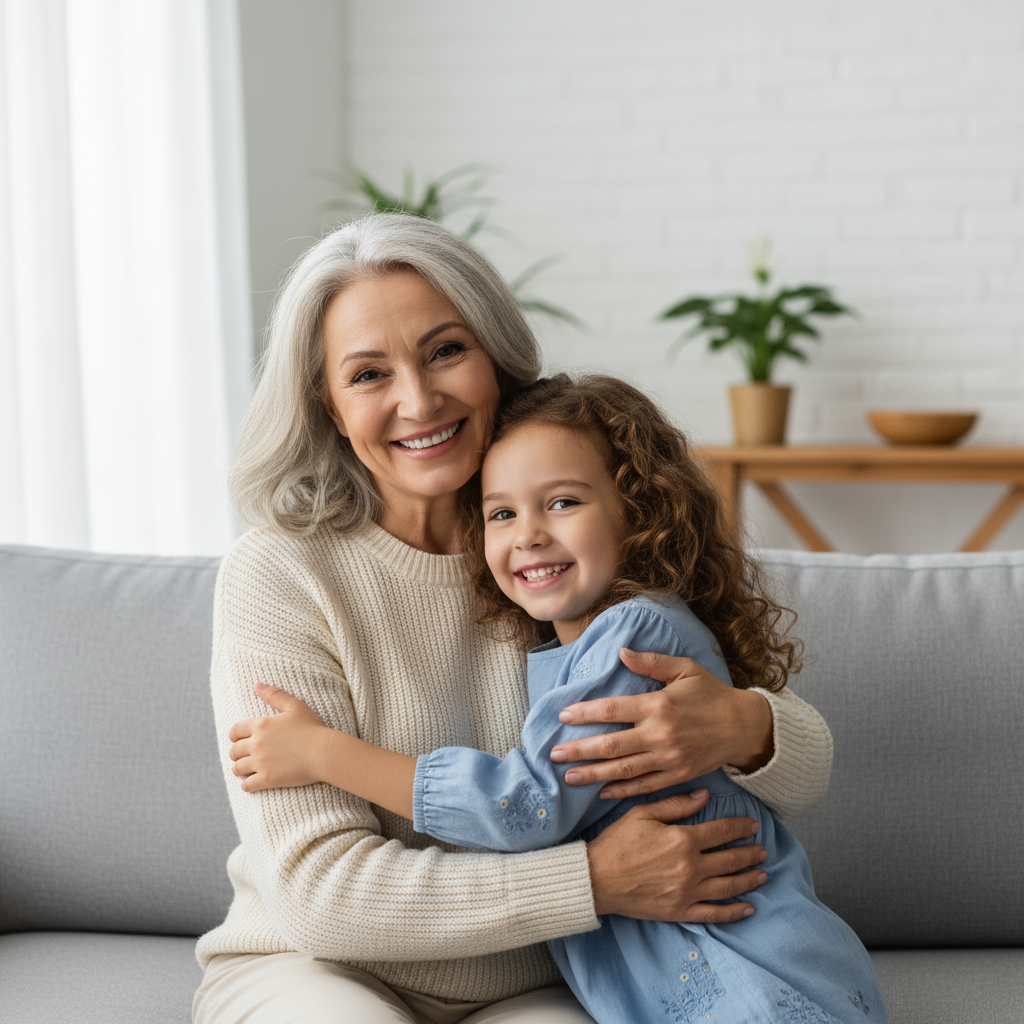 Grandparent and grandchild